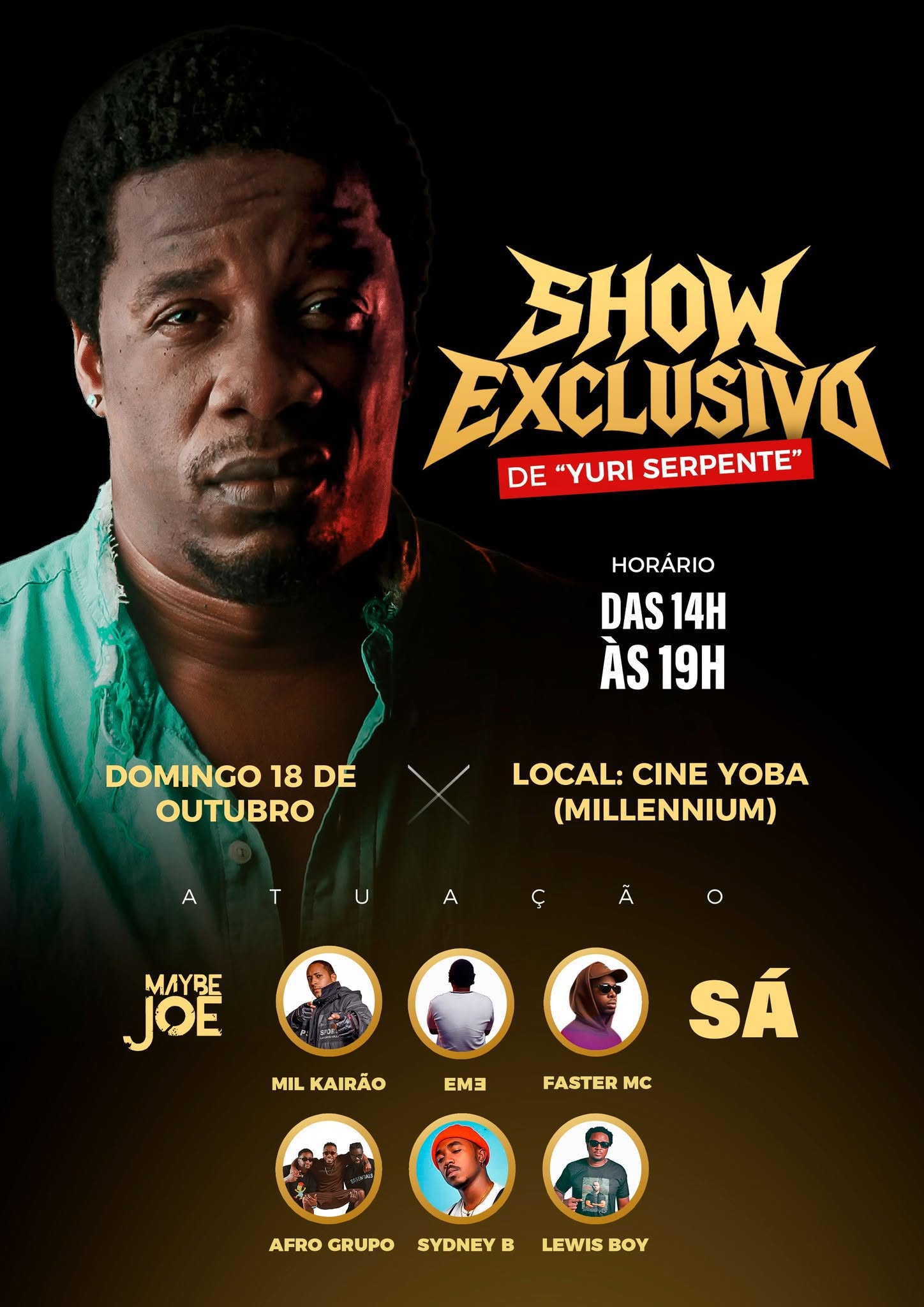 Show Exclusivo De Yuri Serpente